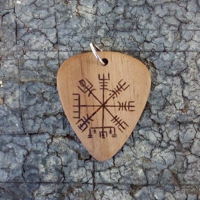 Plettri dei Galdrastafir: Plettro Vegvísir