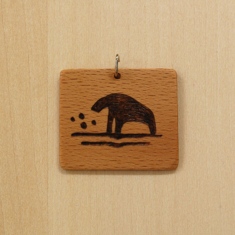 Ciondolo Saami: Orso - immagine 3
